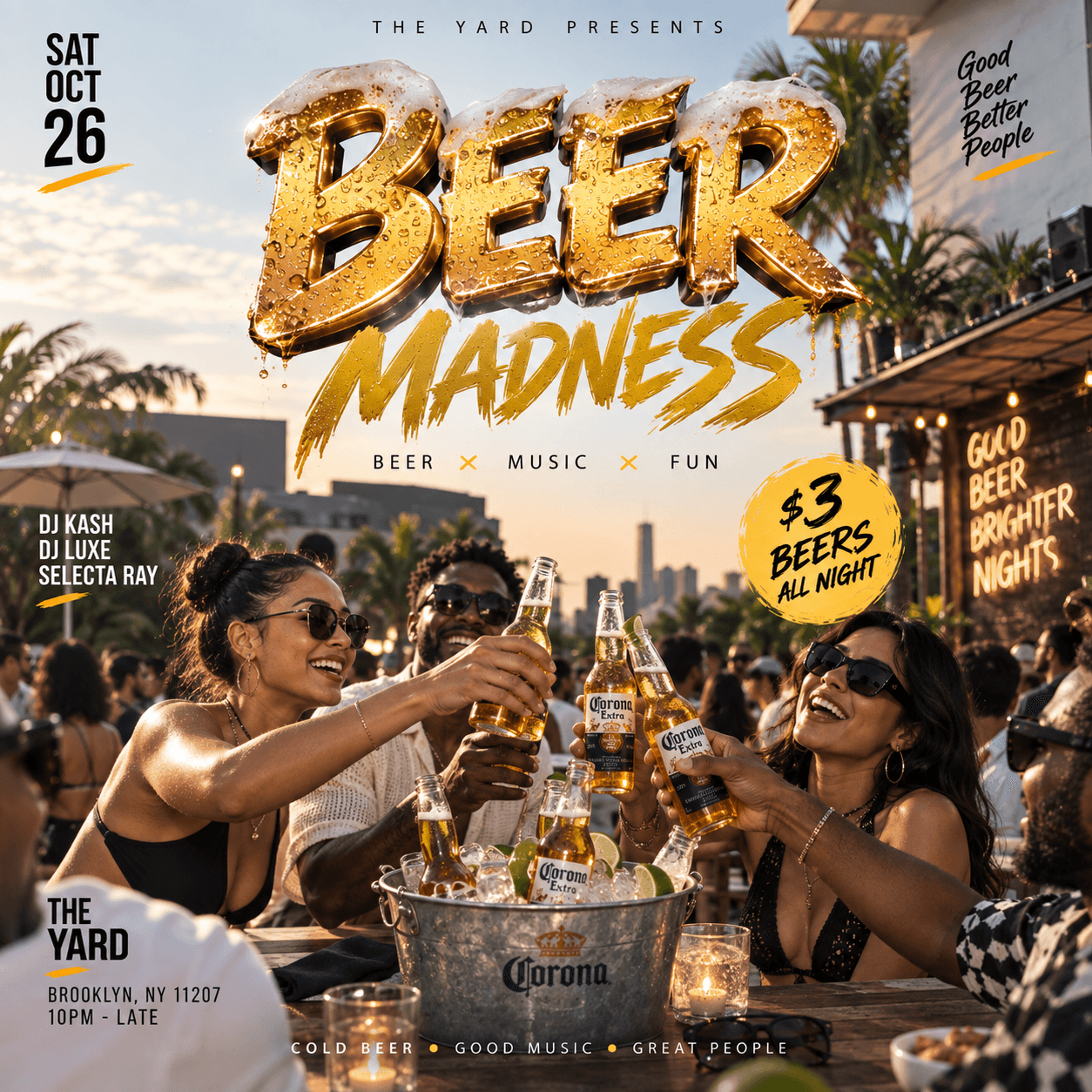 Beer Madness flyer preview