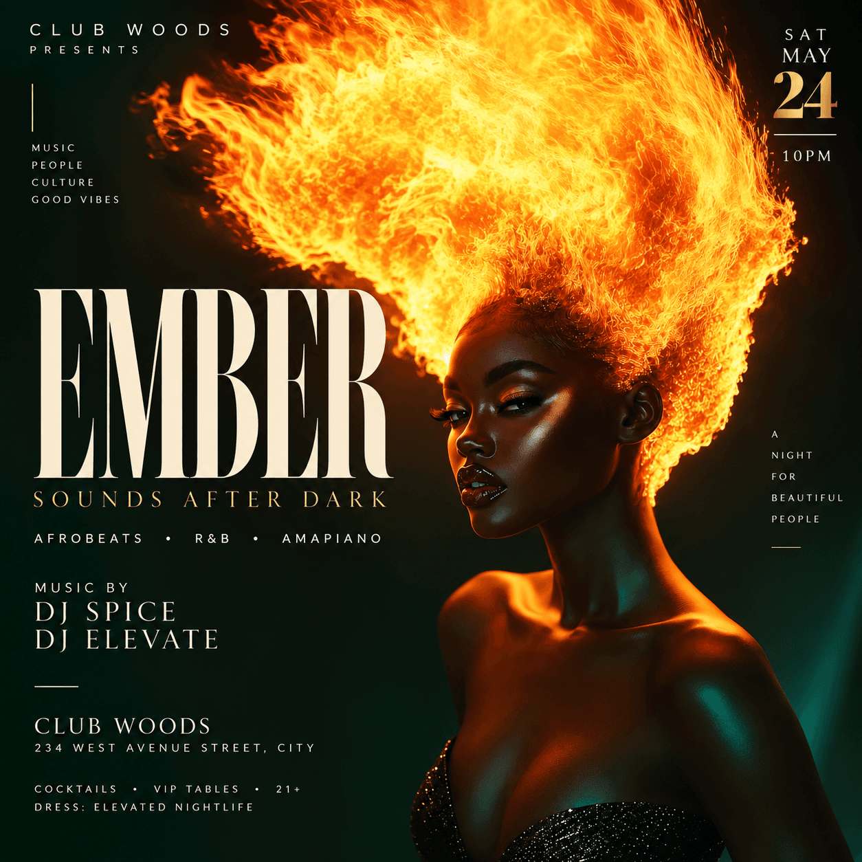 Ember flyer preview