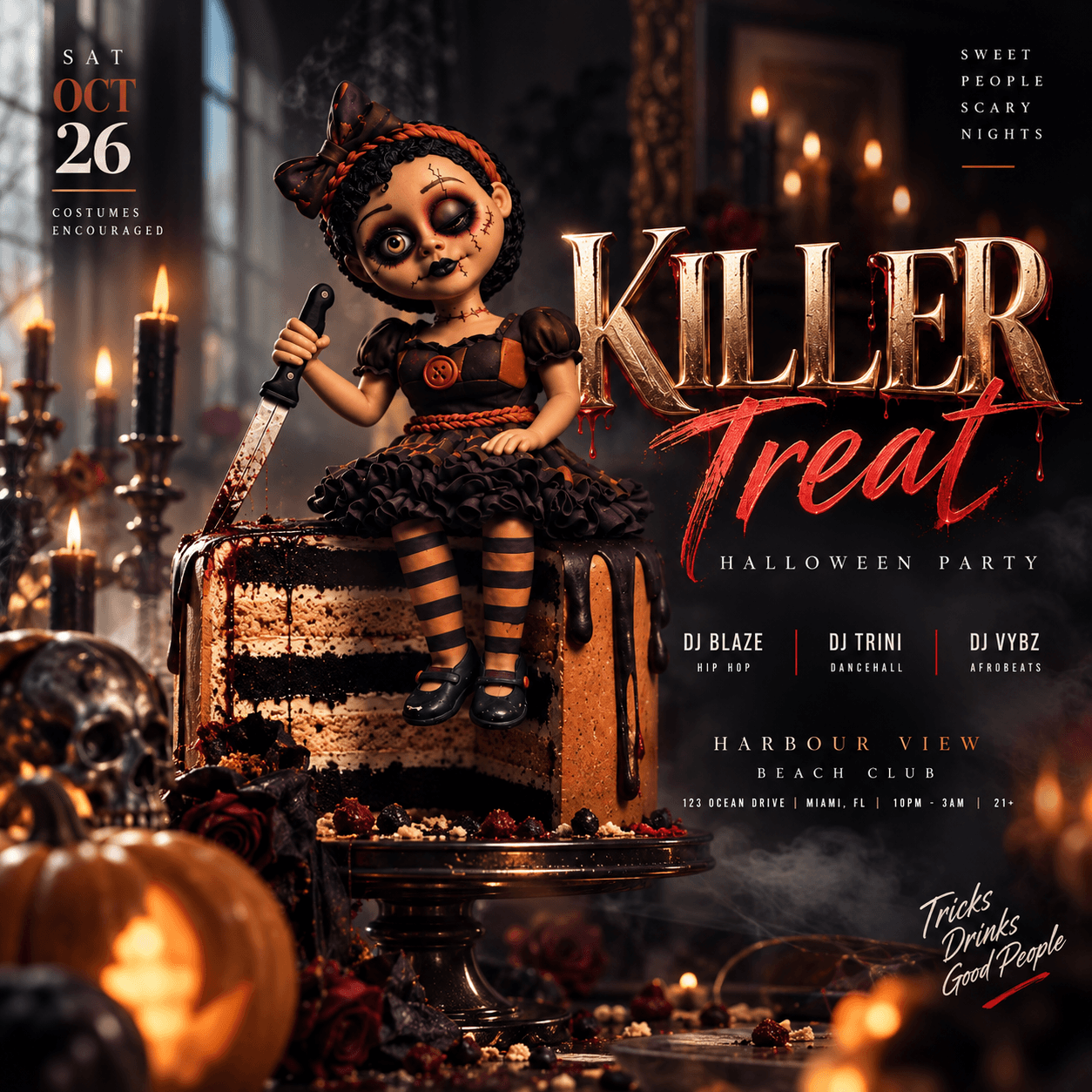 Killer Treat flyer preview