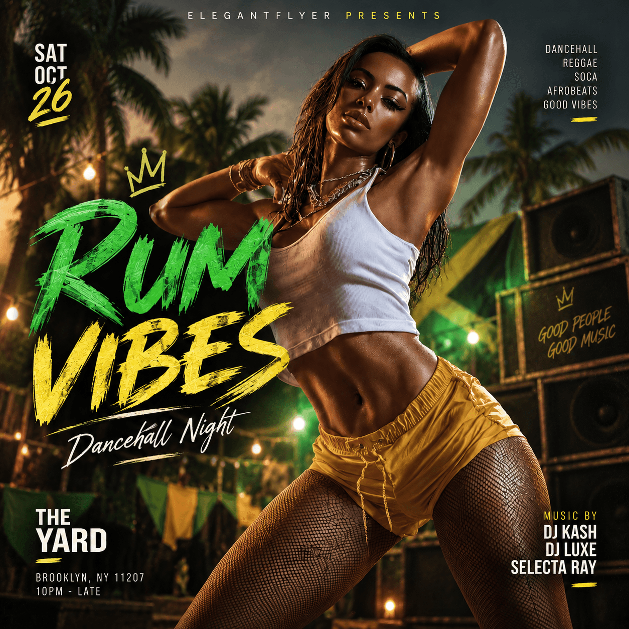 Rum Vibes flyer preview