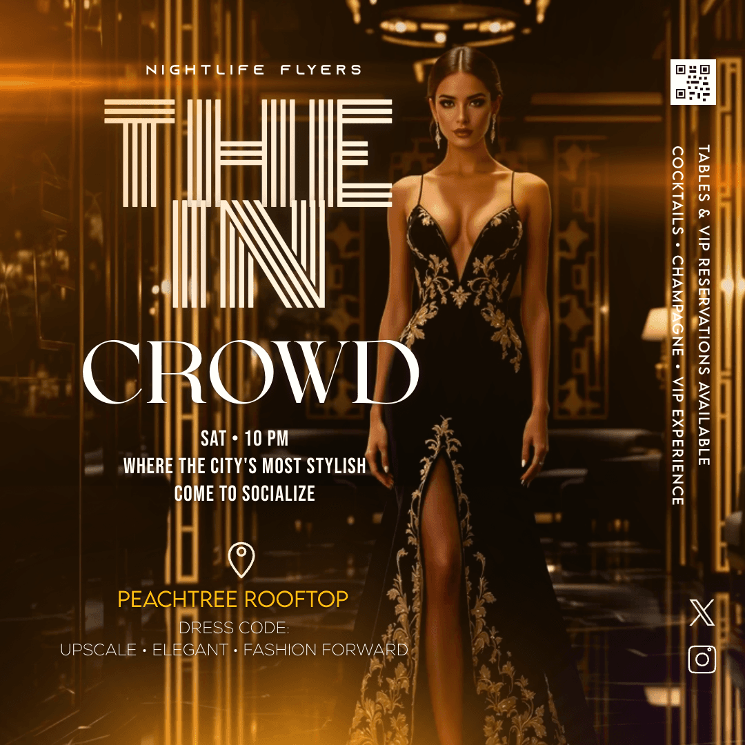 Atlanta Flyer Template rendered flyer preview