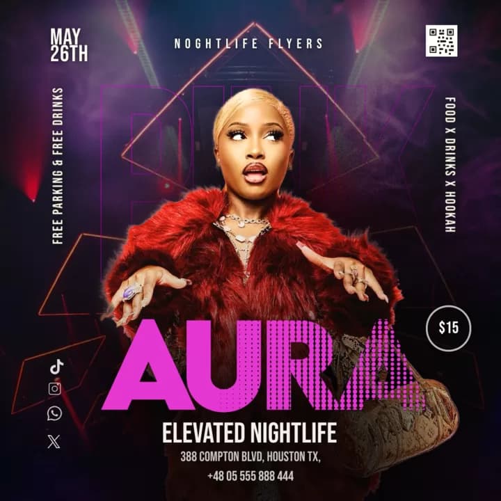 DJ Night Flyer Template preview