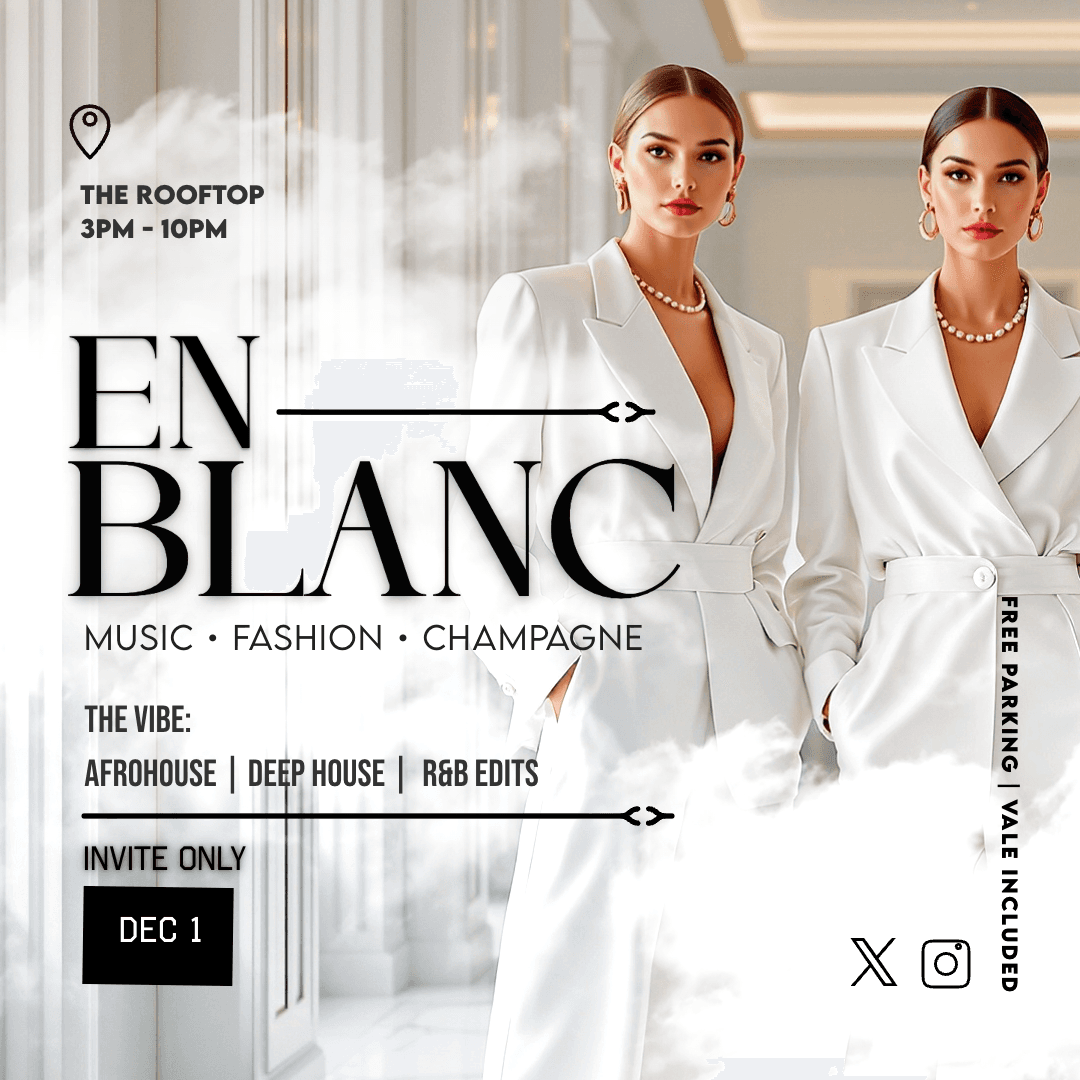 White Minimal Flyer Template rendered flyer preview