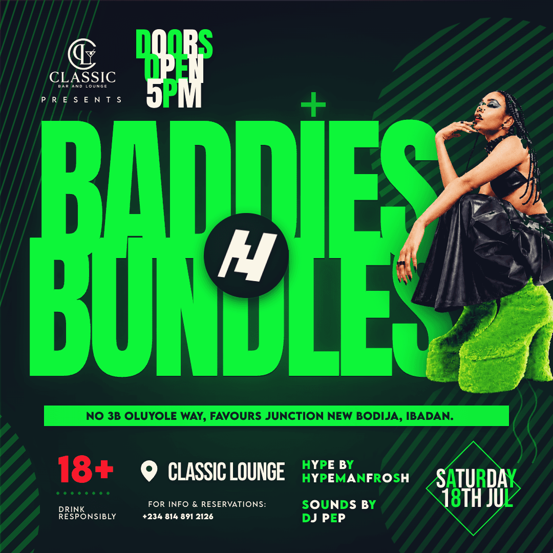 Baddies N Bundles Flyer Template preview