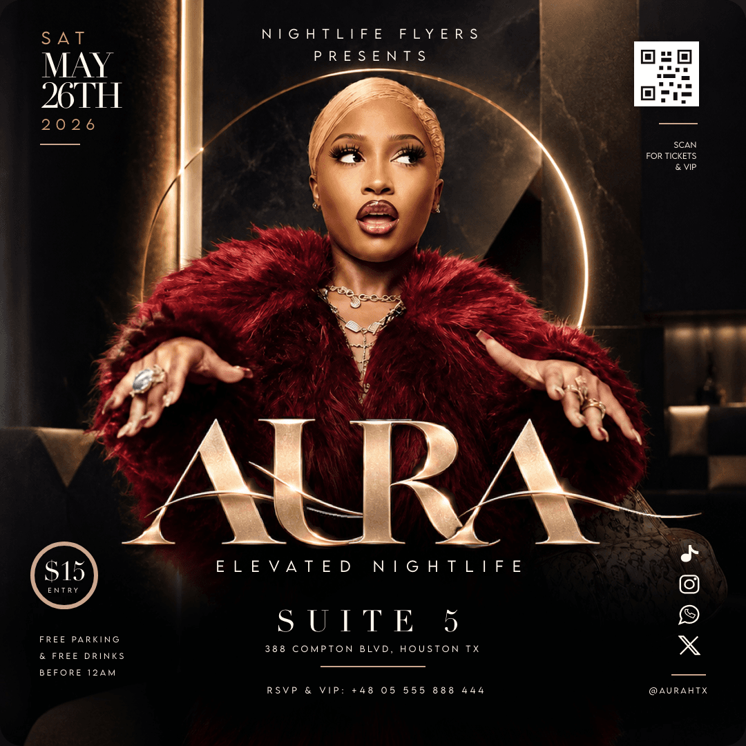 Aura Flyer Template preview