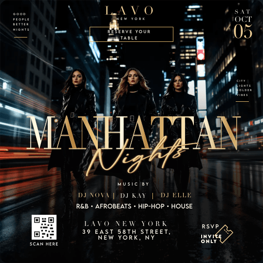 New York Flyer Template rendered flyer preview